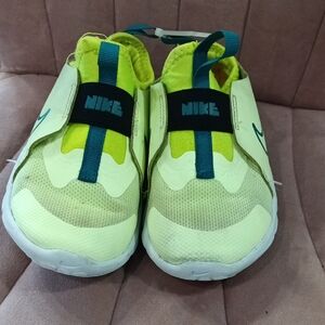 Nike Kids Yellow and Green Shoes